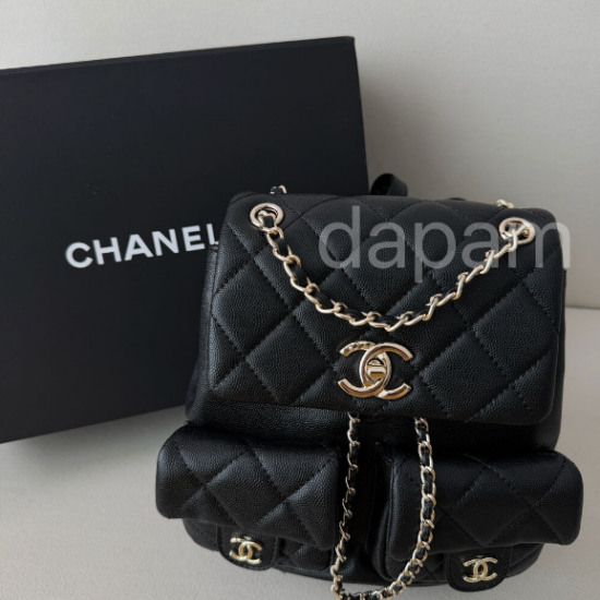 샤넬 듀마 백팩 투포켓